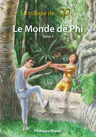 Couverture du livre Le monde de Phi de Philippe Braun auteur belge indépendant